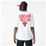 T-shirt à manches courtes homme New Era  SCRIPT OS TEE CHIBUL 60435518 Blanc (XL)