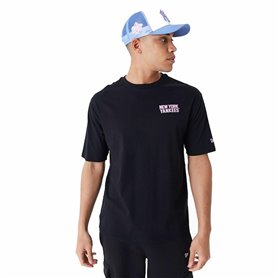 T-shirt à manches courtes homme New Era  WORDMARK OS TEE NEYYAN 60435524  Noir (M)