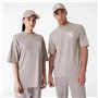 T-shirt à manches courtes homme New Era ESSNTLS LC OS TEE NEYYAN 60435555 Marron Clair (XL)
