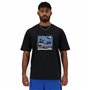 T-shirt à manches courtes homme New Balance SPORT ESSENTIALS MT41593 Noir (L)