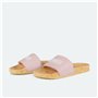 Tongs pour Femmes Munich Flat Slider Wood Effect