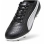 Chaussures de Football Multi-crampons pour Adultes Puma King Match MG Noir
