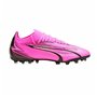 Chaussures de Football Multi-crampons pour Adultes Puma Ultra Match MG Blanc
