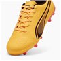 Chaussures de foot pour Enfants Puma King Matc FG/AG Jaune Orange