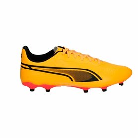 Chaussures de Football pour Adultes Puma KING MATCH FG/AG Orange