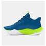 Chaussures de Basket-Ball pour Adultes Under Armour GS JET '23 Bleu