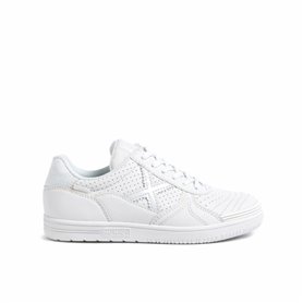 Chaussures de Futsal pour Enfants Munich G-3 Kid Profit 207 Blanc Enfant Unisexe