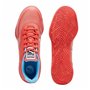 Chaussures de Futsal pour Adultes Puma Truco II Blanc Rouge Unisexe
