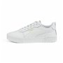Baskets Casual pour Femme Puma Carina 2.0 Tape Blanc
