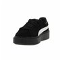 Chaussures de sport pour femme Puma Suede Platform Explos  Noir