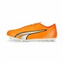 Chaussures de Football pour Adultes Puma Ultra Play Mg Orange Unisexe