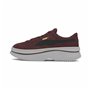 Baskets Casual pour Femme Puma Sportswear Deva Suede Rouge foncé