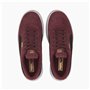 Baskets Casual pour Femme Puma Sportswear Deva Suede Rouge foncé