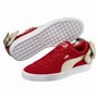 Baskets Casual pour Femme Puma Sportswear Suede Bow Varsity Rouge