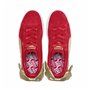 Baskets Casual pour Femme Puma Sportswear Suede Bow Varsity Rouge