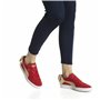 Baskets Casual pour Femme Puma Sportswear Suede Bow Varsity Rouge