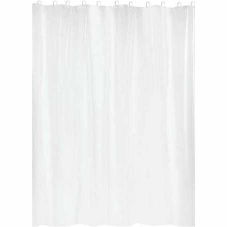 Rideau de Douche Gelco Blanc PVC PEVA 180 x 200 cm