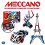 Meccano - MALLETTE DE CONSTRUCTION 5 MODELES - 5 Modèles Iconiques Aux Couleurs De La France A Construire - Mallette de 