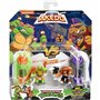 Figurines de combat Teenage Mutant Ninja Turtles Legends of Akedo: Michelangelo vs Evil Bepop