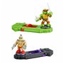 Figurines de combat Teenage Mutant Ninja Turtles Legends of Akedo:  Raphael vs Kraang