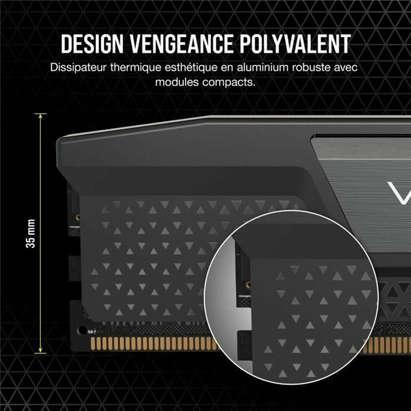 Image secondaire de Mémoire RAM Corsair CAS40 DDR5 SDRAM 16 GB CL40