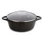 Casserole avec Couvercle Valira BLACK IND 28CM