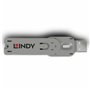 Lindy 40624 bloqueur de port Clé de bloqueur de port USB Type-A Blanc Acrylonitrile-Butadiène-Styrène (ABS) 1 pièce(s)