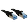 Lindy 3m Cat.6A S/FTP câble de réseau Noir Cat6a S/FTP (S-STP)