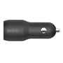 Belkin Boost Charge Smartphone Noir Allume-cigare Auto