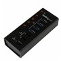 StarTech.com Hub USB 3.0 (5Gbps) Alimenté de 4 ports avec Station de Recharge de 3 ports USB (2 x 1A