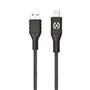 Câble USB A vers USB C Celly PL2MUSBUSBC 2 m Noir