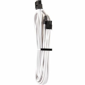 Câble dAlimentation Corsair CP-8920245 Blanc Prise Mâle Prise Mâle/Prise Mâle Straight