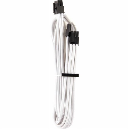 Câble dAlimentation Corsair CP-8920245 Blanc Prise Mâle Prise Mâle/Prise Mâle Straight