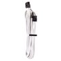 Câble dAlimentation Corsair CP-8920245 Blanc Prise Mâle Prise Mâle/Prise Mâle Straight