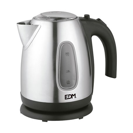 Bouilloire EDM Kettle Noir Multicouleur Acier inoxydable 2200 W 1