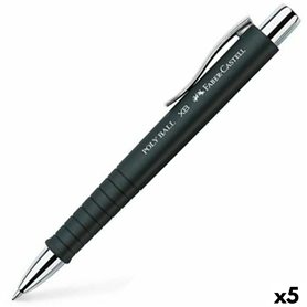 Crayon Faber-Castell Poly Ball XB Noir (5 Unités)