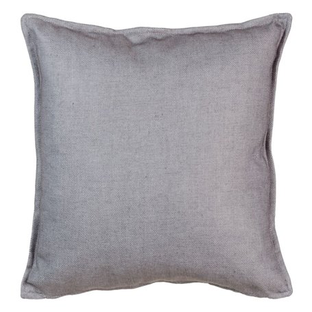 Coussin Polyester Gris clair 45 x 45 cm