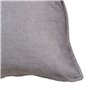 Coussin Polyester Gris clair 45 x 45 cm