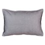 Coussin Polyester Gris clair 45 x 30 cm