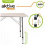 Table Aktive Pliable De Camping 80 x 69 x 60 cm