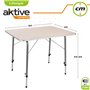 Table Aktive Pliable De Camping 80 x 69 x 60 cm