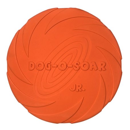 Frisbee Trixie   Bleu Orange Caoutchouc