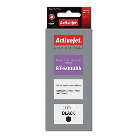 Cartouche d'encre originale Activejet AB-6000Bk Noir