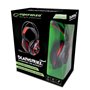 Casques avec Microphone Esperanza EGH420R Noir