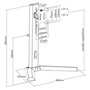 Support de table Techly ICA-LCD G32 17" 32"