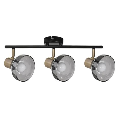 Suspension Activejet AJE-LISA 3P Noir Doré Métal 40 W