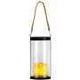 Lanterne à LED Activejet AJE-TILIA Jardin Noir Plastique