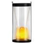 Lanterne à LED Activejet AJE-TILIA Jardin Noir Plastique