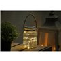 Lanterne à LED Activejet AJE-BERGENIA Jardin Jaune Argent verre Plastique
