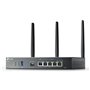 TP-Link Omada ER706W routeur sans fil Gigabit Ethernet Bi-bande (2,4 GHz / 5 GHz) Noir